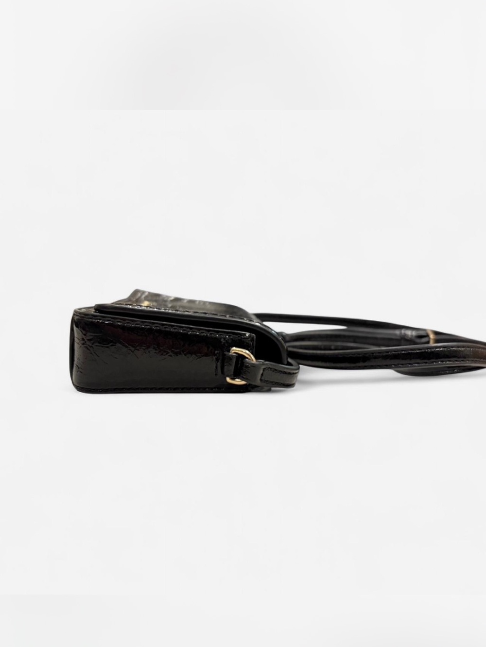 Marc Jacobs Patent Leather Black Crossbody Mini Bag - Picture 8 of 8